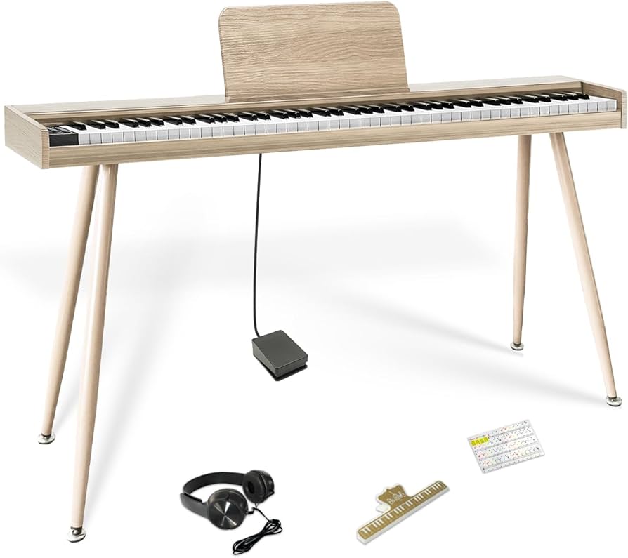 Amazon | 【新シリーズ】ニコマク NikoMaku 電子ピアノ 88鍵盤 Leaf